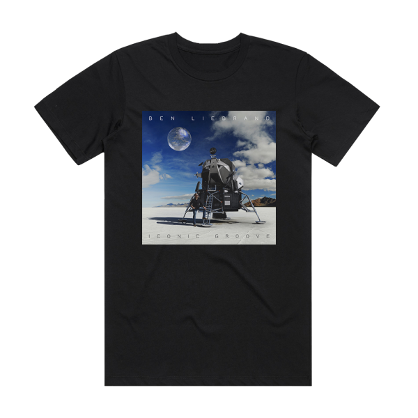 Ben Liebrand Iconic Groove Album Cover T-Shirt Black