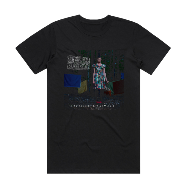 Dear Reader Idealistic Animals Album Cover T-Shirt Black