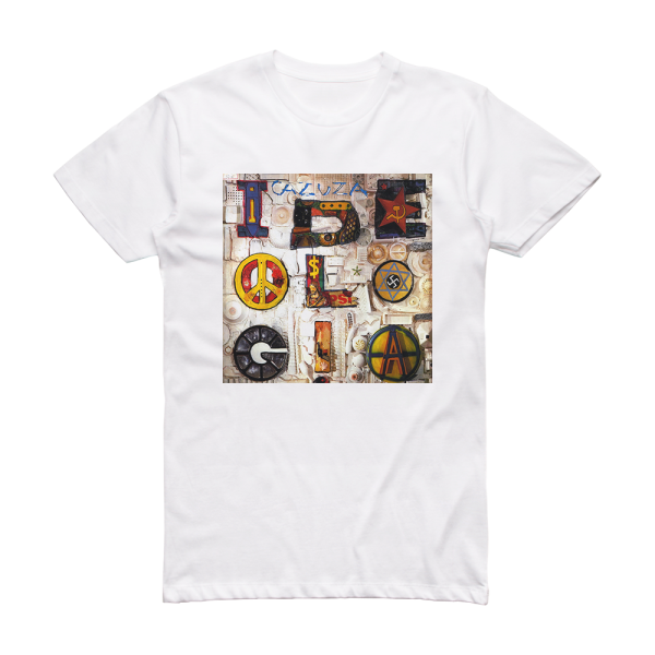 Cazuza Ideologia Album Cover T-Shirt White