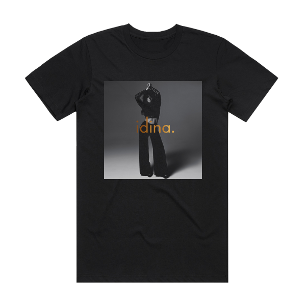 Idina Menzel Idina Album Cover T-Shirt Black