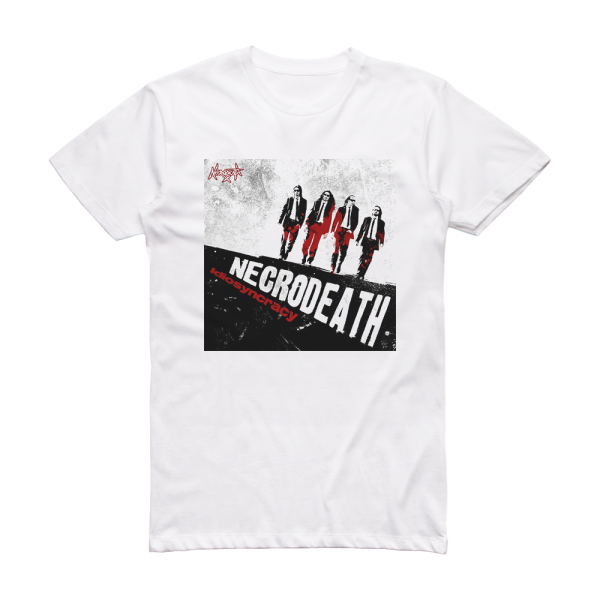 Necrodeath Idiosyncrasy Album Cover T-Shirt White