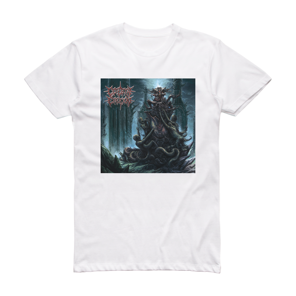 Cerebral Effusion Idolatry Of The Unethical Album Cover T-Shirt White