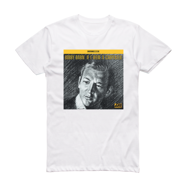 Bobby Darin If I Were A Carpenter Album Cover T-Shirt White