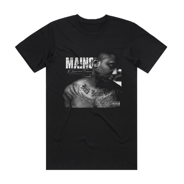 Maino If Tomorrow Comes Album Cover T-Shirt Black