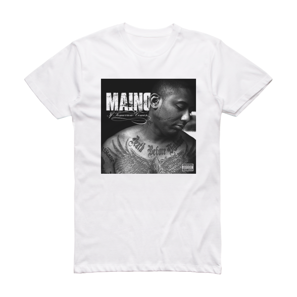 Maino If Tomorrow Comes Album Cover T-Shirt White