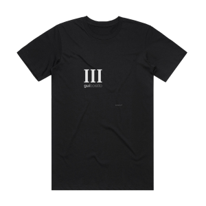 Gui Boratto Iii Album Cover T-Shirt Black