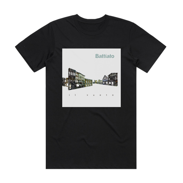 Franco Battiato Il Vuoto Album Cover T-Shirt Black