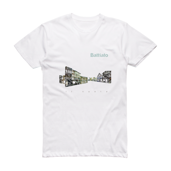 Franco Battiato Il Vuoto Album Cover T-Shirt White