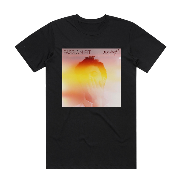 Passion Pit Ill Be Alright Album Cover T-Shirt Black