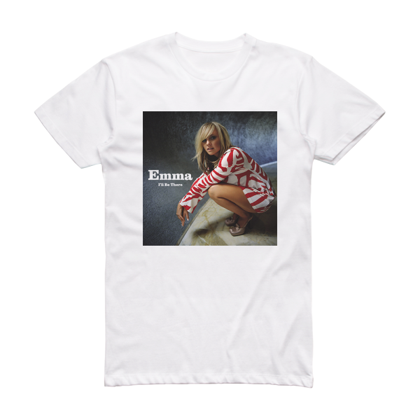 Emma Bunton Ill Be There Album Cover T-Shirt White