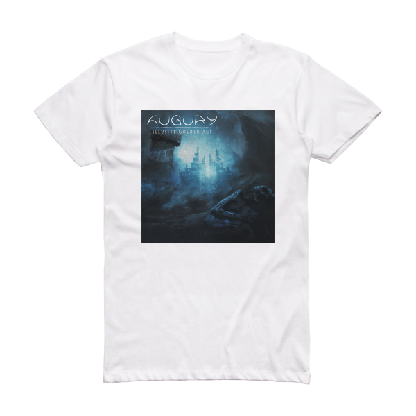 Augury Illusive Golden Age Album Cover T-Shirt White