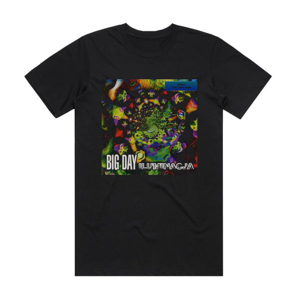 Big Day Iluminacja Album Cover T-Shirt Black