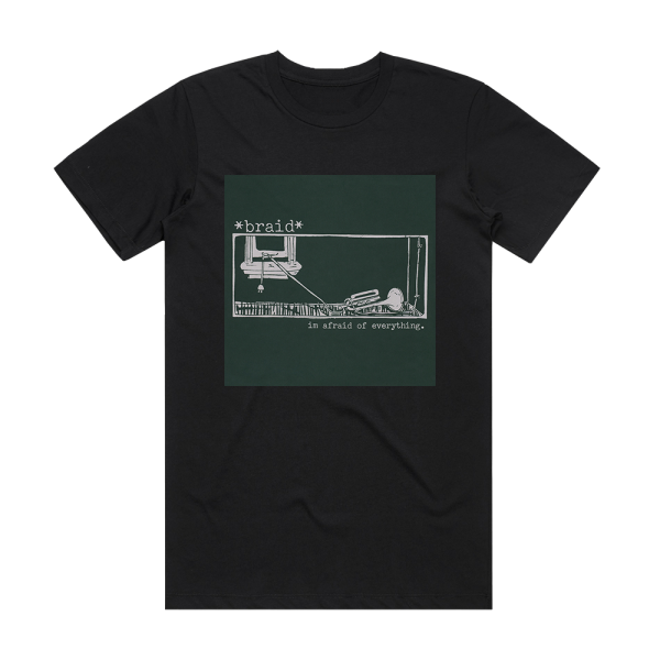 Braid Im Afraid Of Everything Album Cover T-Shirt Black