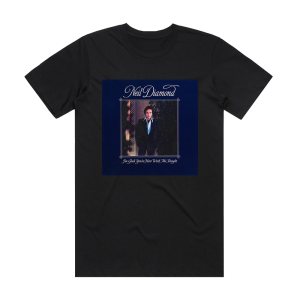 Neil Diamond Im Glad Youre Here With Me Tonight Album Cover T-Shirt Black