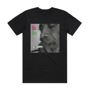 Gil Scott-Heron Im New Here Album Cover T-Shirt Black