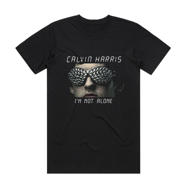 Calvin Harris Im Not Alone Album Cover T-Shirt Black