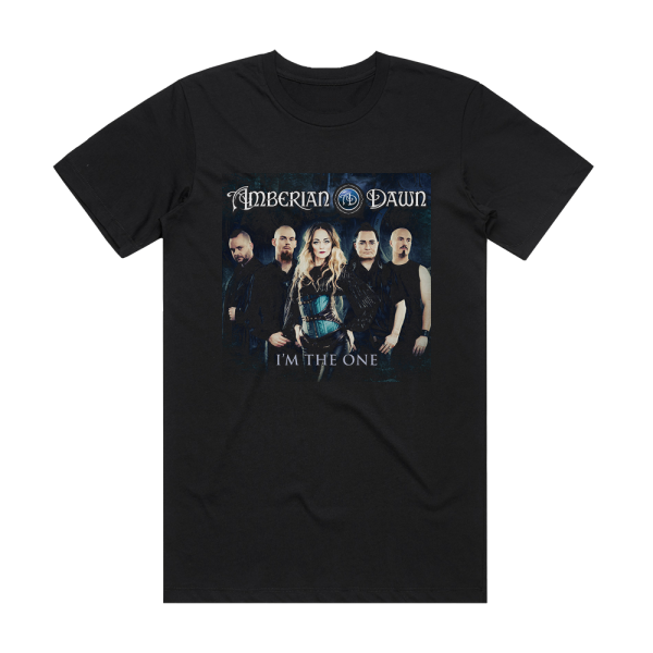 Amberian Dawn Im The One Album Cover T-Shirt Black