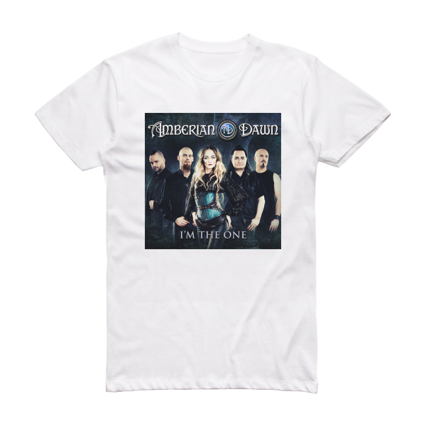 Amberian Dawn Im The One Album Cover T-Shirt White – ALBUM COVER T-SHIRTS