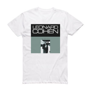 Leonard Cohen Im Your Man Album Cover T-Shirt White