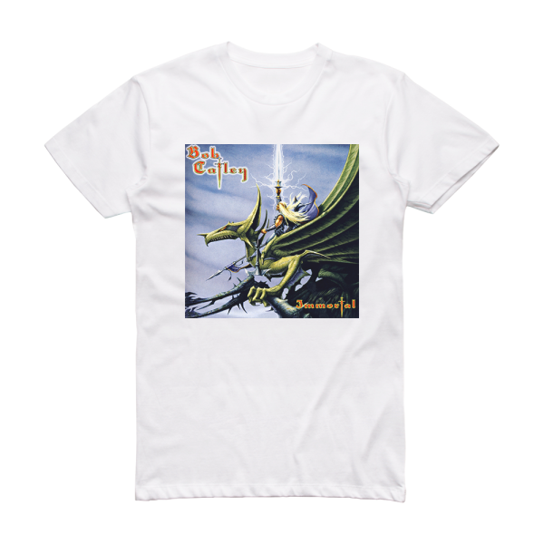 Bob Catley Immortal Album Cover T-Shirt White