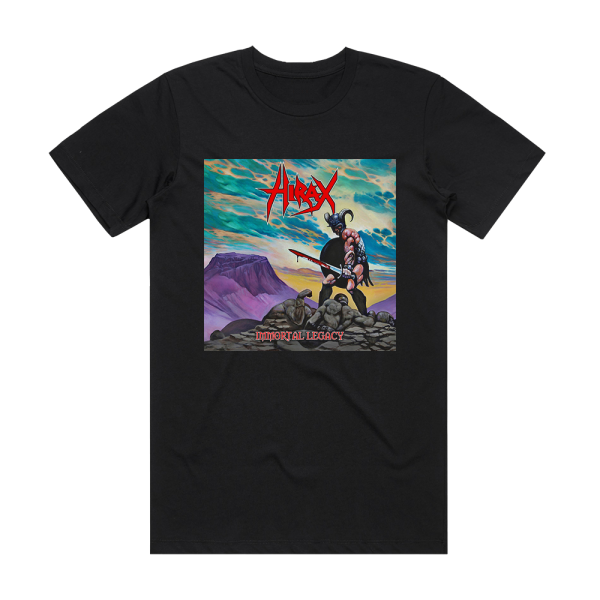 Hirax Immortal Legacy 2 Album Cover T-Shirt Black