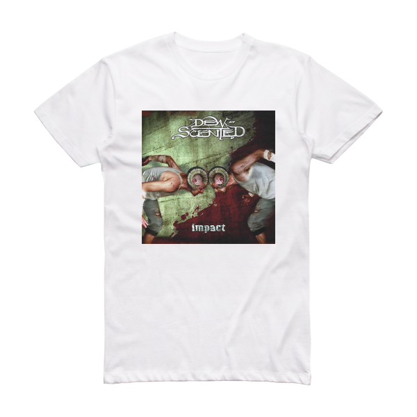 Dew-Scented Impact Album Cover T-Shirt White