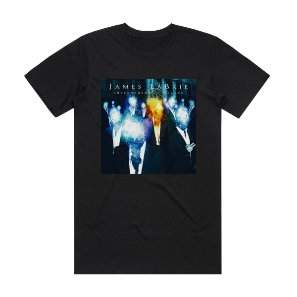 James LaBrie Impermanent Resonance Album Cover T-Shirt Black