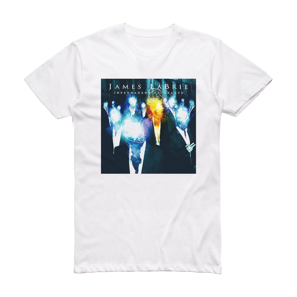 James LaBrie Impermanent Resonance Album Cover T-Shirt White