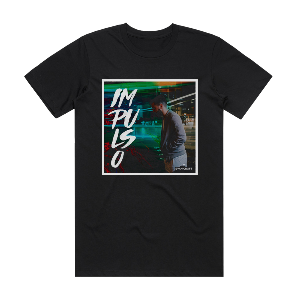 Evan Craft Impulso Album Cover T-Shirt Black