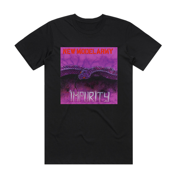 New Model Army Impurity Album Cover T-Shirt Black