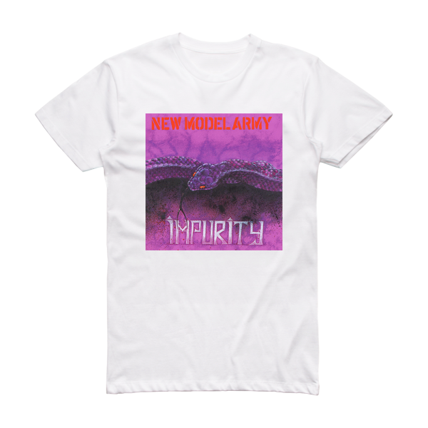 New Model Army Impurity Album Cover T-Shirt White