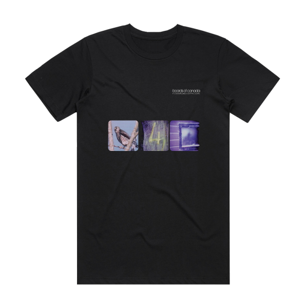 Boards of Canada In A Beautiful Place Out In The Country Album Cover T-Shirt Black