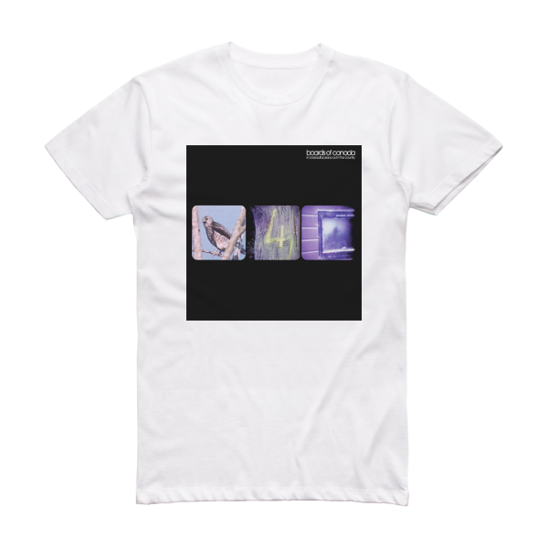 Boards of Canada In A Beautiful Place Out In The Country Album Cover T-Shirt White
