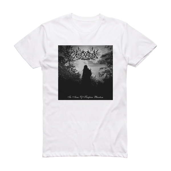 Hellveto In Arms Of Kurpian Phantom Album Cover T-Shirt White