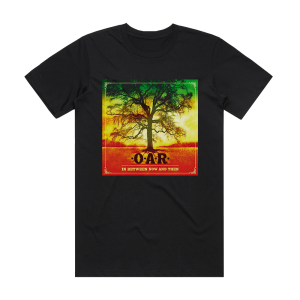 O A R In Between Now And Then Album Cover T-Shirt Black