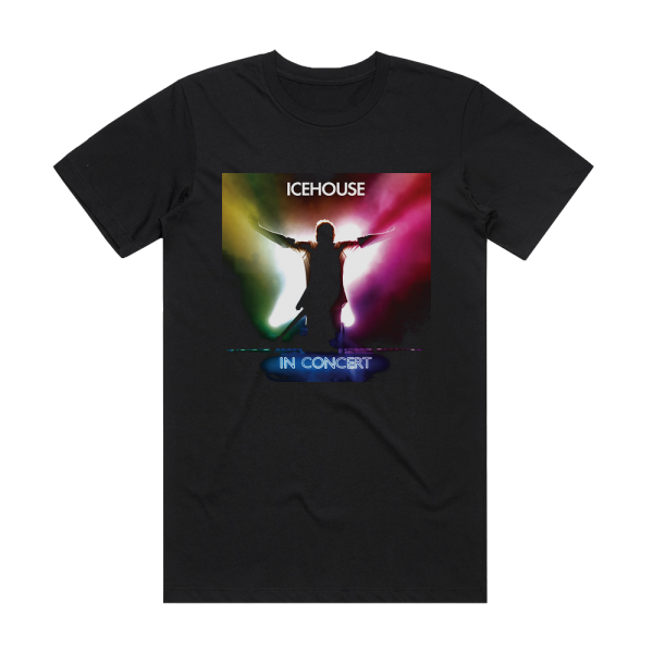 Icehouse In Concert Album Cover T-Shirt Black