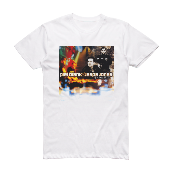 Blank and Jones In Da Mix Album Cover T-Shirt White