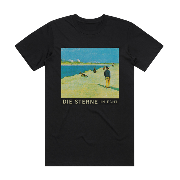 Die Sterne In Echt Album Cover T-Shirt Black