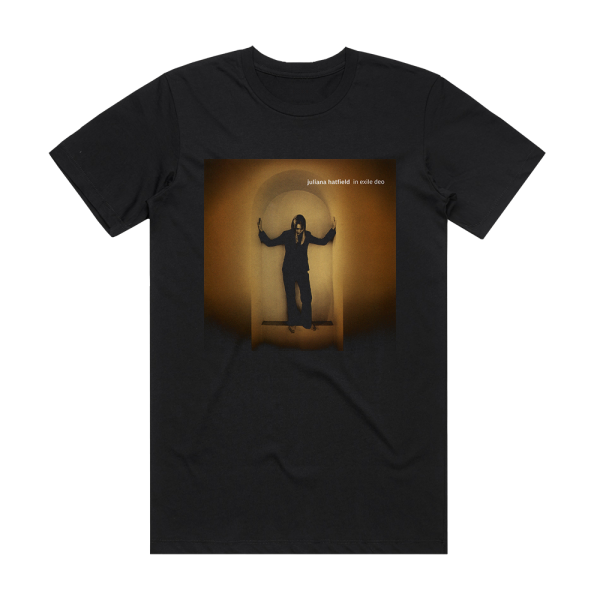 Juliana Hatfield In Exile Deo Album Cover T-Shirt Black