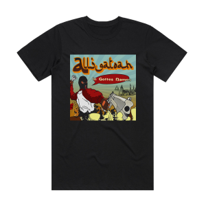 Alligatoah In Gottes Namen Album Cover T-Shirt Black