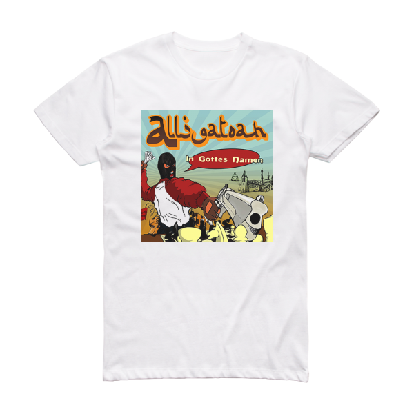 Alligatoah In Gottes Namen Album Cover T-Shirt White