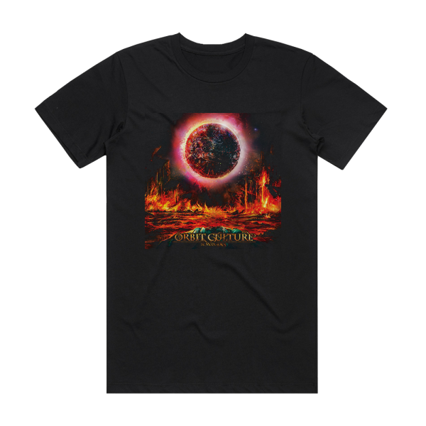 Orbit Culture In Medias Res Album Cover T-Shirt Black