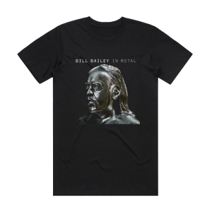 Bill Bailey In Metal Album Cover T-Shirt Black