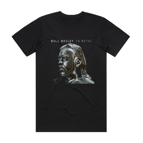 Bill Bailey In Metal Album Cover T-Shirt Black