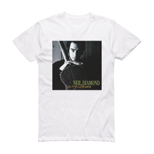 Neil Diamond In My Lifetime Album Cover T-Shirt White