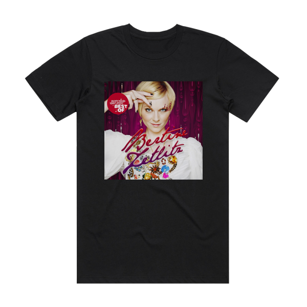 Bertine Zetlitz In My Mind 1997  2007 Best Of Album Cover T-Shirt Black