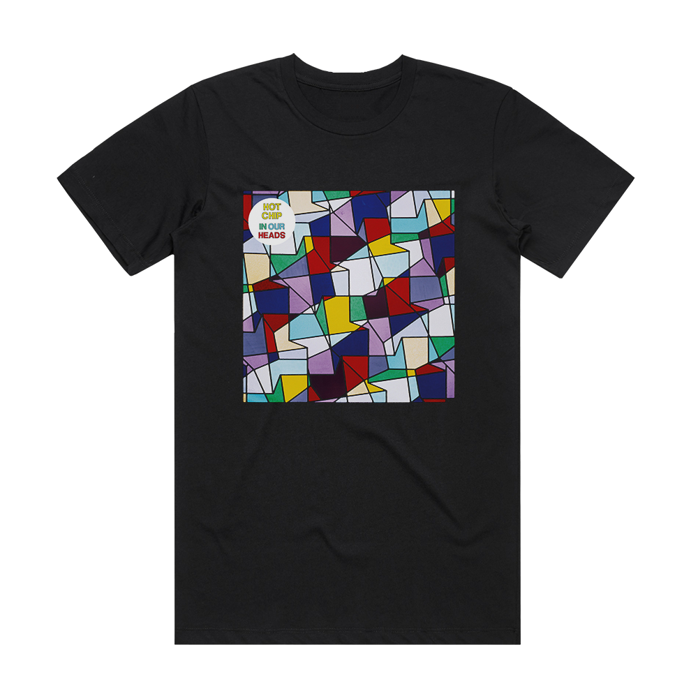 Hot Chip In Our Heads Album Cover T-Shirt Black – ALBUM COVER T-SHIRTS