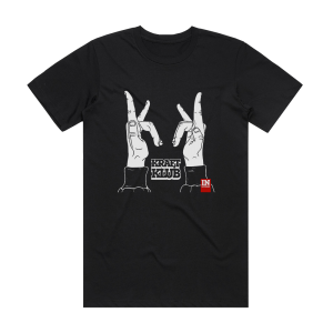 KraftKlub In Schwarz Album Cover T-Shirt Black