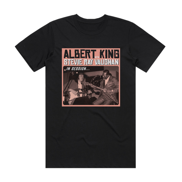 Albert King In Session 1 Album Cover T-Shirt Black