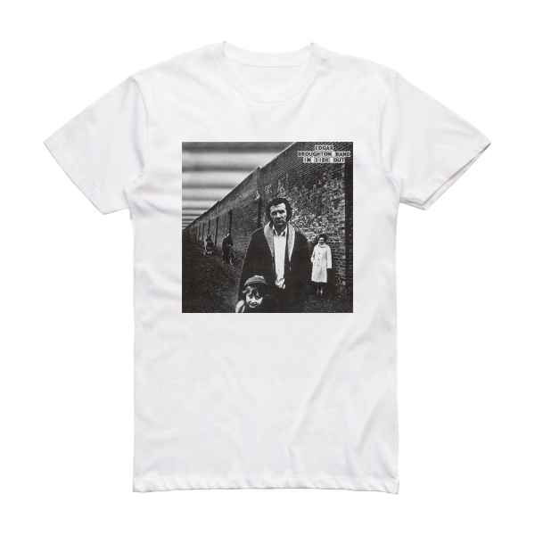 Edgar Broughton Band In Side Out Album Cover T-Shirt White